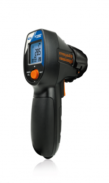HT Instruments HT3302 Infrarot-Thermometer mit Doppellaserpointer & UV-Licht (12:1)